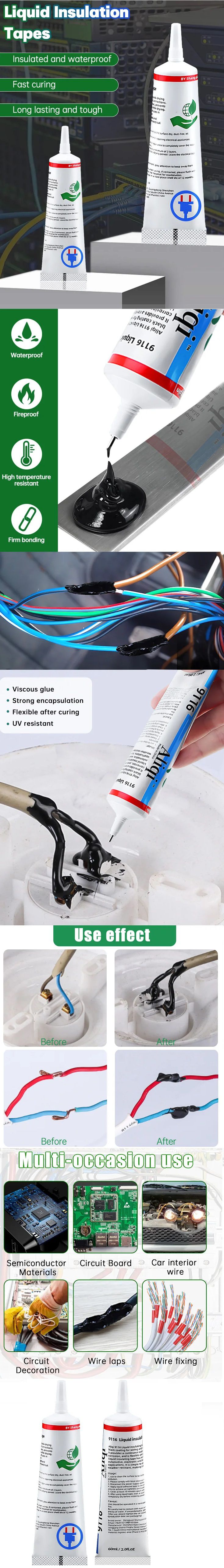 Aislante liquido para cables